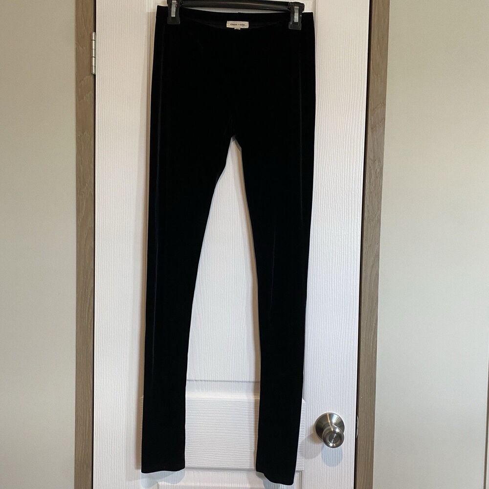 silence+noise velvet leggings black goth whimsygoth